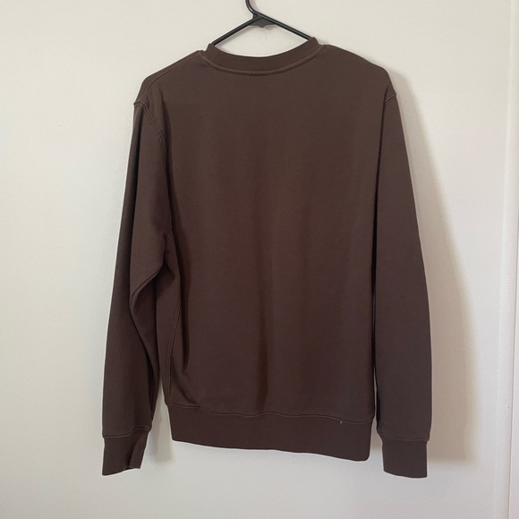 Nike Men's Chocolate Crewneck Sweater - Picture 2 of 3